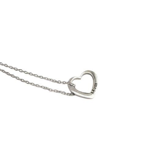 Heart Pendant with Engraving