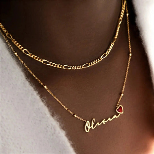 Named Heart Necklace